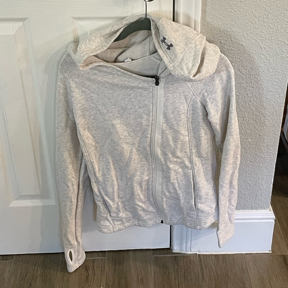 Under Armour Women's Ivory UA Urban Uptown Hoodie, Small